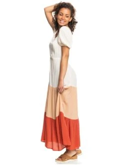 Roxy Maxi-jurk Lullaby Love -TrendyTijd Verkoop roxy maxi jurk lullaby love beige 3