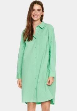 Vero Moda Midi-jurk VMEASY 2/4 FRL CALF DRESS R1 WVN GA -TrendyTijd Verkoop saint tropez blouse met lange mouwen louisesz tunic
