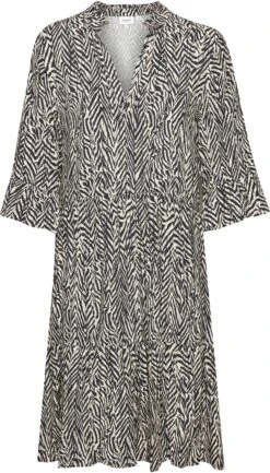 LTB Gedessineerde Jurk Zoyapa 35 LTB Gedessineerde Jurk Zoyapa -TrendyTijd Verkoop saint tropez gedessineerde jurk edasz dress blauw 2