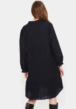 Saint Tropez Jurk Met Overhemdkraag Poline Dress -TrendyTijd Verkoop saint tropez jurk met overhemdkraag poline dress blauw 5