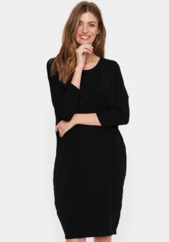 Aniston SELECTED Maxi-jurk Met Brede Bandjes Voor Het Aanrimpelen 32 Aniston SELECTED Maxi-jurk Met Brede Bandjes Voor Het Aanrimpelen -TrendyTijd Verkoop saint tropez tricotjurk milasz r n dress zwart 1