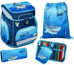 HECHTER PARIS Midi-jurk -TrendyTijd Verkoop scooli schooltas easyfit shark alarm set 5 blauw