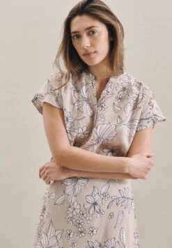 Tommy Hilfiger Curve Jurk Met Overhemdkraag CRV ORG CO STRIPE MIDI SHIRT DRS -TrendyTijd Verkoop seidensticker blouse zonder sluiting zwarte roos zwarte roos zonder mouwen v hals in bloemmotief beige 1