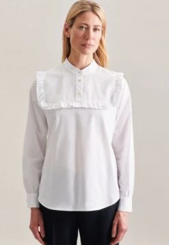 Classic Basics Gedessineerde Jurk -TrendyTijd Verkoop seidensticker klassieke blouse zwarte roos