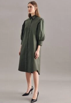 Jack Wolfskin Jurk Met Overhemdkraag LAKESIDE DRESS 35 Jack Wolfskin Jurk Met Overhemdkraag LAKESIDE DRESS -TrendyTijd Verkoop seidensticker zomerjurk zwarte roos 7 8 mouwen kraag uni groen 1