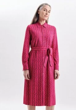 Tom Tailor Denim Tricotjurk Casual Jurk Met Ribstructuur (1-delig) -TrendyTijd Verkoop seidensticker zomerjurk zwarte roos lange mouwen kraag kettingenprint roze