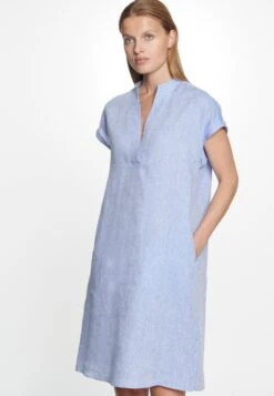 HaILYS Gedessineerde Jurk SH P DR Alba 27 HaILYS Gedessineerde Jurk SH P DR Alba -TrendyTijd Verkoop seidensticker zomerjurk zwarte roos zonder mouwen kraag uni blauw