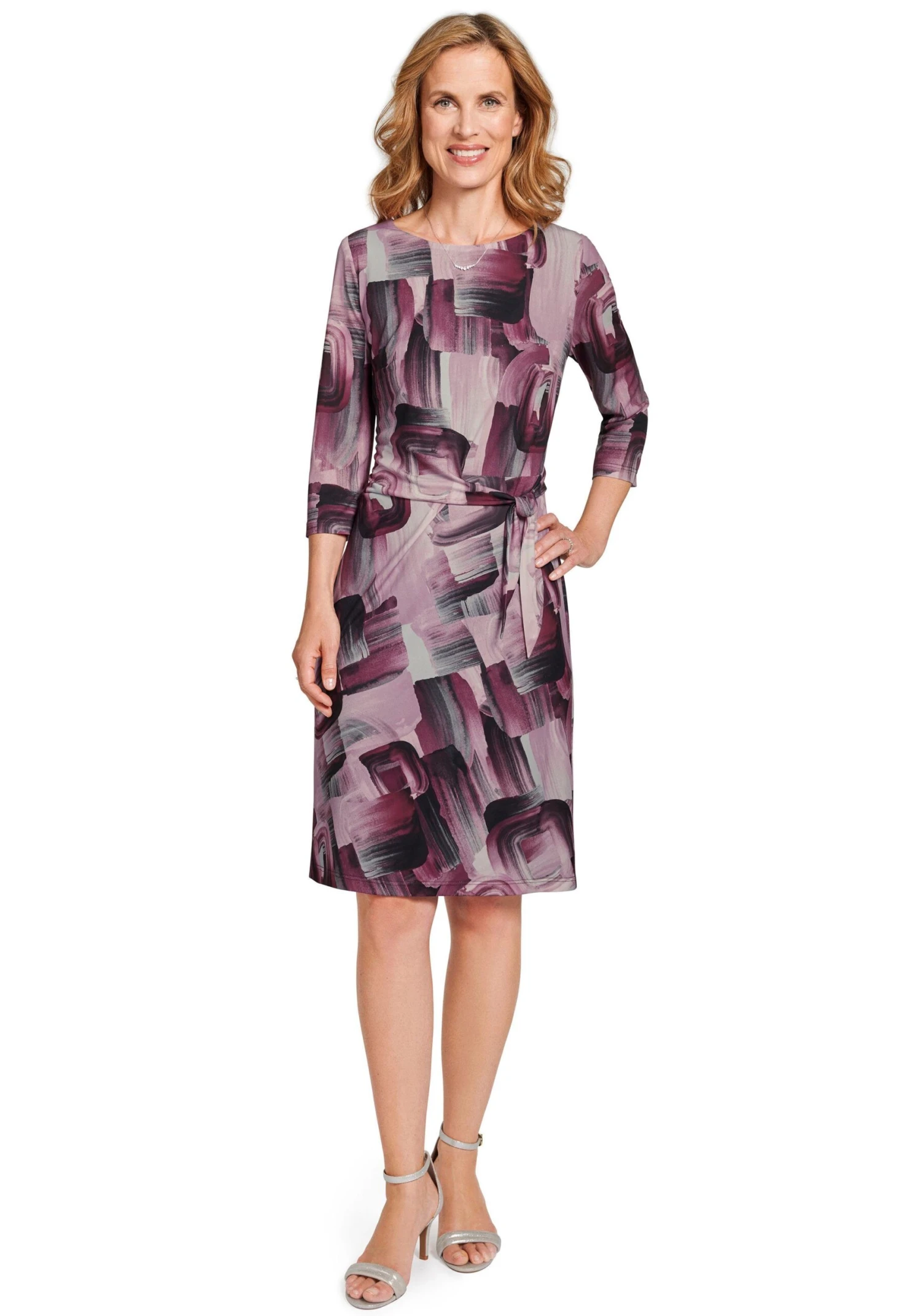 Aniston SELECTED Geruite Jurk Met Galons 12 Aniston SELECTED Geruite Jurk Met Galons - Afbeelding 10