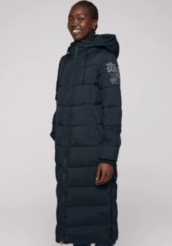 ONLY CARMAKOMA Gedessineerde Jurk CARANITA DENIZIA 3/4 SHIRT BLK DRS AOP -TrendyTijd Verkoop soccx doorgestikte jas