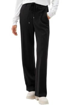 Marc O'Polo Gedessineerde Jurk 21565 -TrendyTijd Verkoop soliver black label jerseybroek set 2 delig met bindstrik