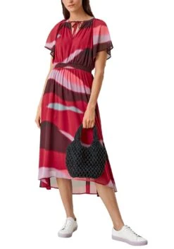 S.Oliver Gedessineerde Jurk -TrendyTijd Verkoop soliver gedessineerde jurk 3