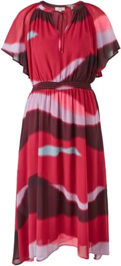 S.Oliver Gedessineerde Jurk -TrendyTijd Verkoop soliver gedessineerde jurk 4