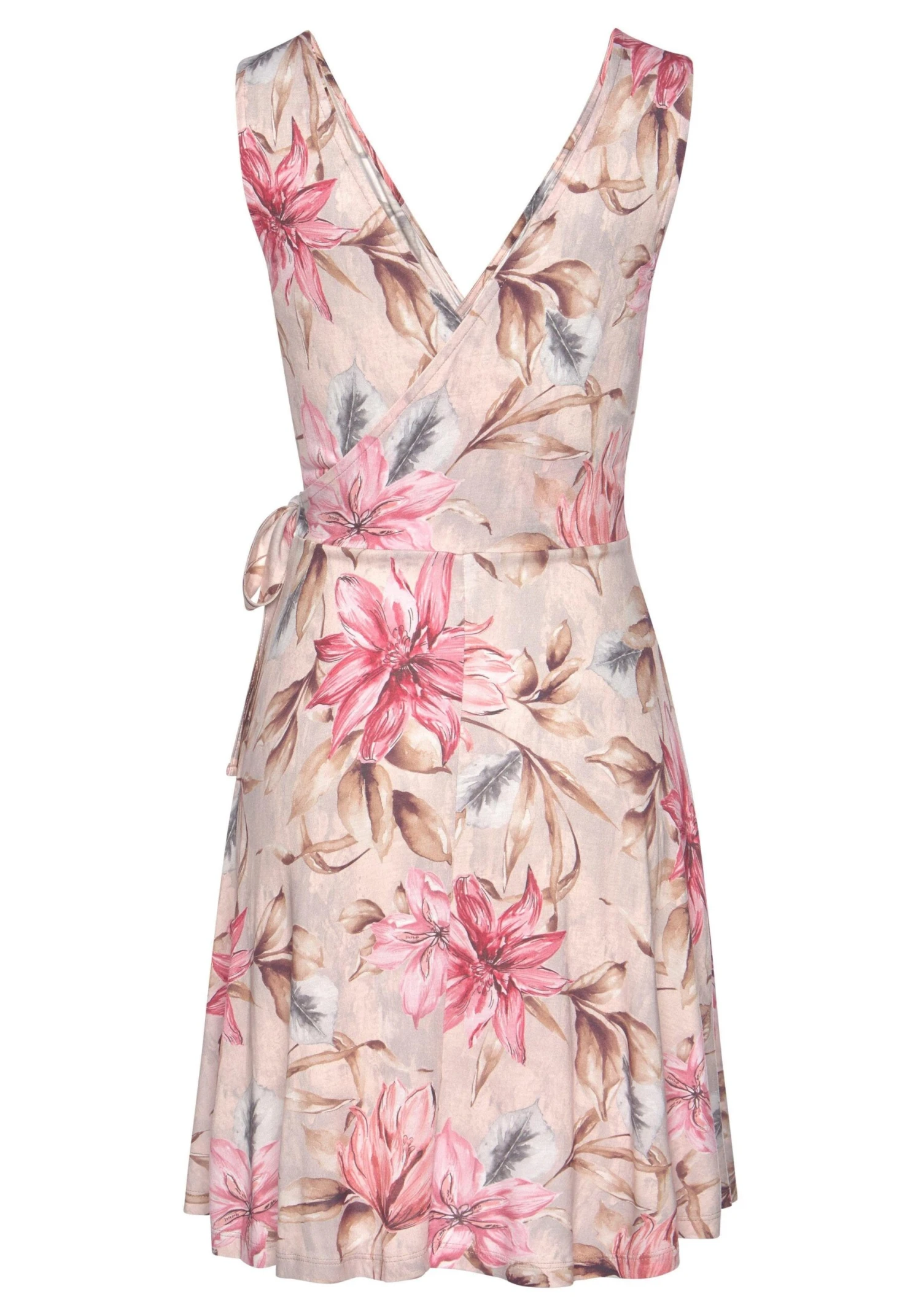 S.Oliver RED LABEL Beachwear Gedessineerde Jurk Met Bindstrik Opzij 6 S.Oliver RED LABEL Beachwear Gedessineerde Jurk Met Bindstrik Opzij - Afbeelding 4