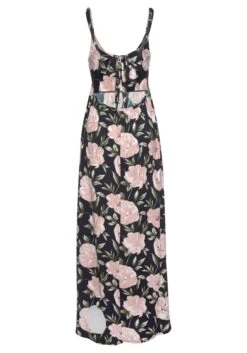 S.Oliver RED LABEL Beachwear Maxi-jurk Met Lage Ruglijn -TrendyTijd Verkoop soliver red label beachwear maxi jurk met lage ruglijn multicolor 3