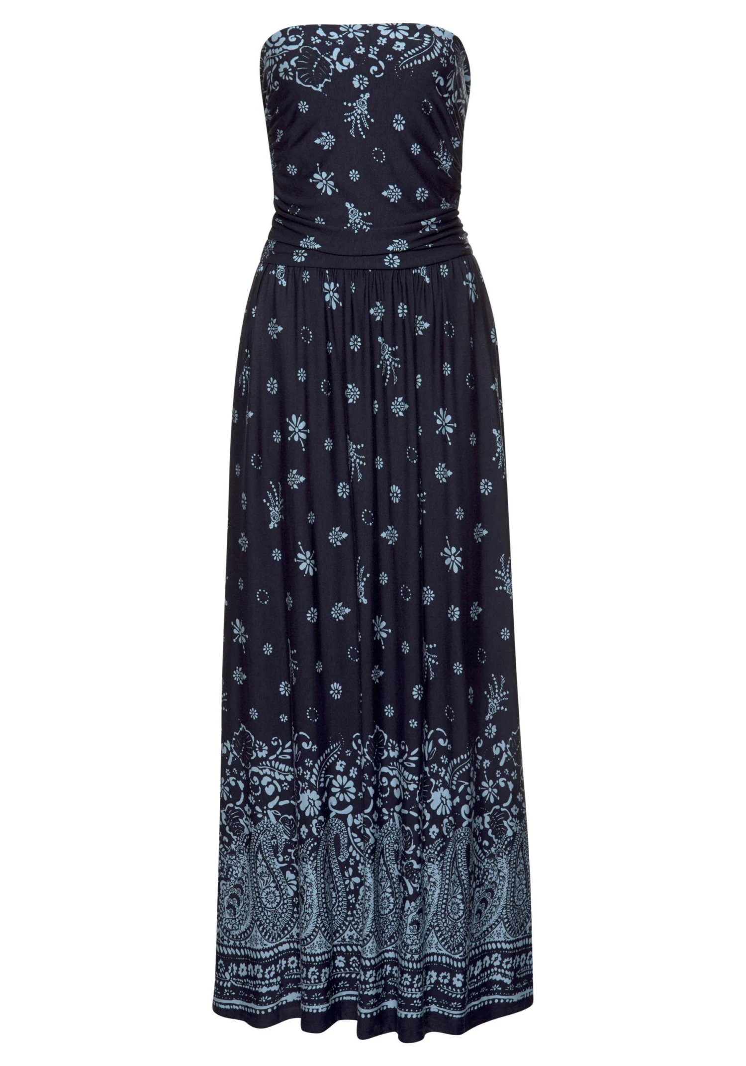 S.Oliver RED LABEL Beachwear Maxi-jurk Met Randprint 4 S.Oliver RED LABEL Beachwear Maxi-jurk Met Randprint - Afbeelding 2