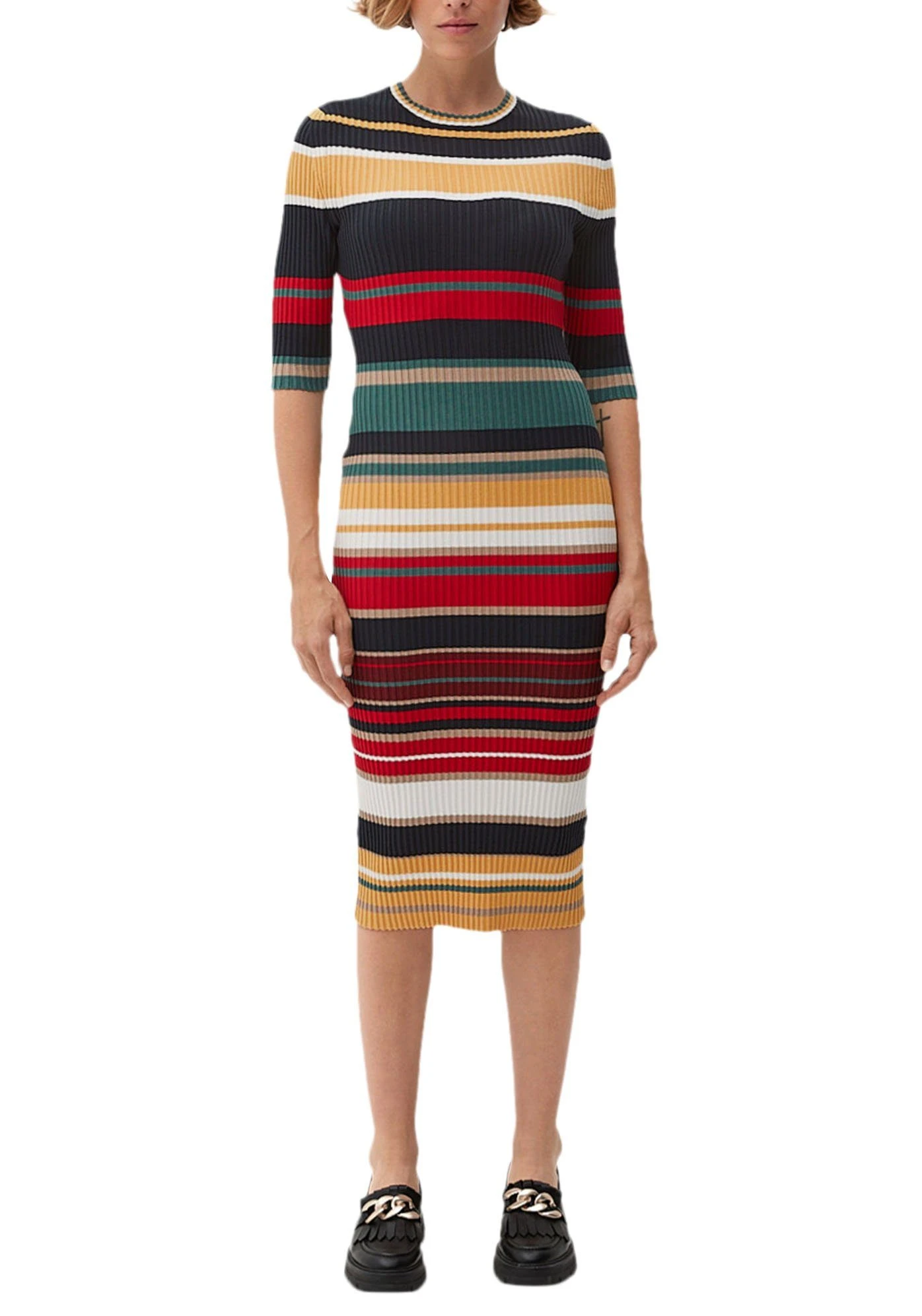 Aniston SELECTED Geruite Jurk Met Galons 18 Aniston SELECTED Geruite Jurk Met Galons - Afbeelding 16