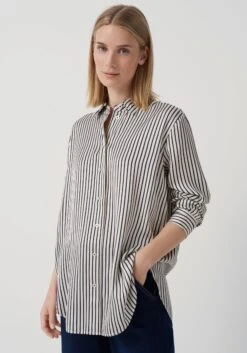 S.Oliver Gedessineerde Jurk -TrendyTijd Verkoop someday overhemdblouse zisabel 1