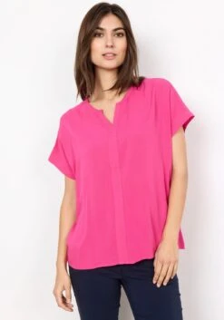 Lady Jurk In A-lijn Jurk 30 Lady Jurk In A-lijn Jurk -TrendyTijd Verkoop soyaconcept blouse met korte mouwen sc radia 9 roze