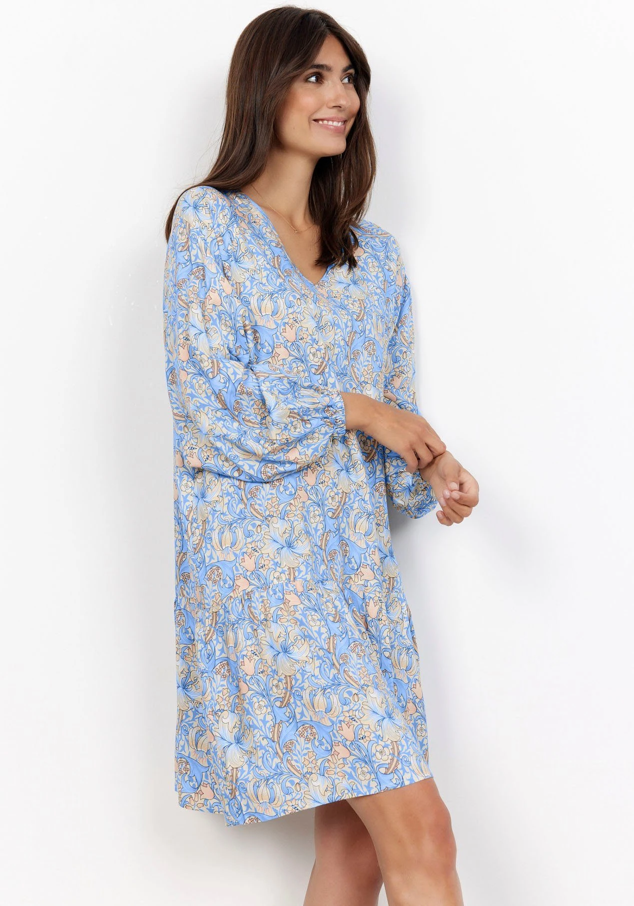 Soyaconcept Gedessineerde Jurk SC-KRAKA 2 3 Soyaconcept Gedessineerde Jurk SC-KRAKA 2