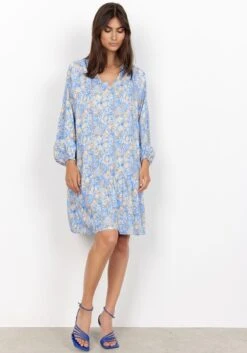 Soyaconcept Gedessineerde Jurk SC-KRAKA 2 23 Soyaconcept Gedessineerde Jurk SC-KRAKA 2 -TrendyTijd Verkoop soyaconcept gedessineerde jurk sc kraka 2 blauw 5
