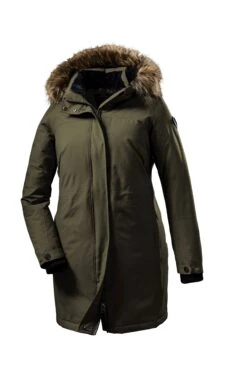 Winshape Sweatjurk WK3 A-lijn Mini-jurk -TrendyTijd Verkoop stoy parka wmn prk c groen