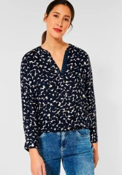 Comma Mini-jurk -TrendyTijd Verkoop street one gedessineerde blouse 1