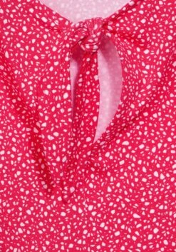 STREET ONE Gedessineerde Jurk In Drie Verschillende Printvarianten -TrendyTijd Verkoop street one gedessineerde jurk in drie verschillende printvarianten oranje 4