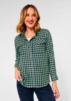 Marc O'Polo Jurk Met Overhemdkraag -TrendyTijd Verkoop street one overhemdblouse 2