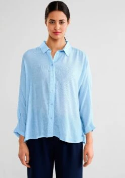 Classic Basics Blousejurkje Jurk -TrendyTijd Verkoop street one overhemdblouse 4