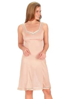 Aniston SELECTED Maxi-jurk 32 Aniston SELECTED Maxi-jurk -TrendyTijd Verkoop suedtrikot onderjurk roze 2