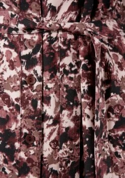 Tamaris Jurk Met Overhemdkraag Met Een Bindceintuur -TrendyTijd Verkoop tamaris jurk met overhemdkraag met een bindceintuur bruin 10