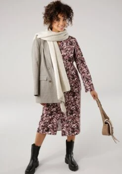 Tamaris Jurk Met Overhemdkraag Met Een Bindceintuur -TrendyTijd Verkoop tamaris jurk met overhemdkraag met een bindceintuur bruin 12