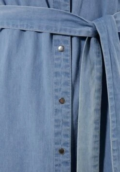 Tamaris Jurk Met Overhemdkraag Van Zachte Jeansstof -TrendyTijd Verkoop tamaris jurk met overhemdkraag van zachte jeansstof blauw 11