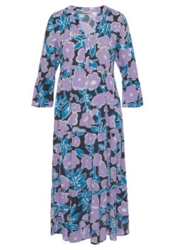 Tamaris Maxi-jurk Met Volant Mouwen -TrendyTijd Verkoop tamaris maxi jurk met volant mouwen multicolor 3