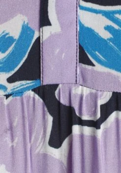 Tamaris Maxi-jurk Met Volant Mouwen -TrendyTijd Verkoop tamaris maxi jurk met volant mouwen multicolor 5