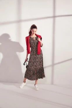 Tamaris Midi-jurk Comfortabele Jersey 29 Tamaris Midi-jurk Comfortabele Jersey -TrendyTijd Verkoop tamaris midi jurk comfortabele jersey 7