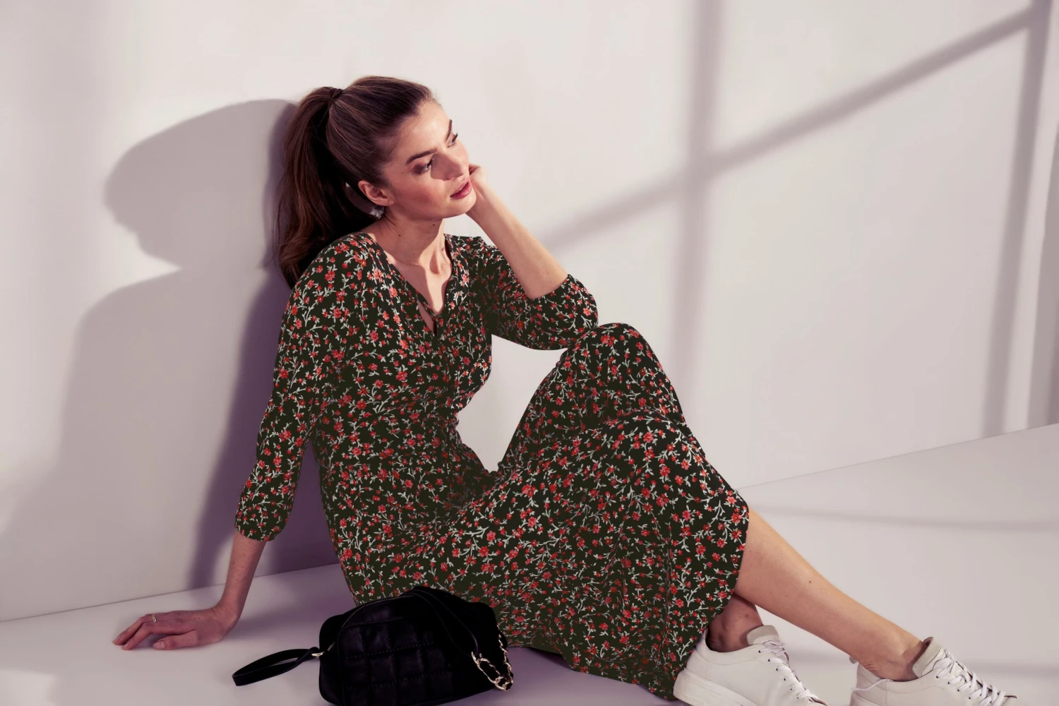 Tamaris Midi-jurk Comfortabele Jersey 11 Tamaris Midi-jurk Comfortabele Jersey - Afbeelding 9