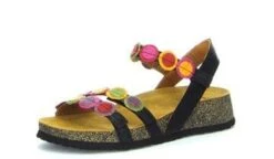 Buffalo Maxi-jurk Met Stippeltjesprint 27 Buffalo Maxi-jurk Met Stippeltjesprint -TrendyTijd Verkoop think sandalen koak met kleurrijke applicaties multicolor