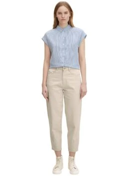 LINEA TESINI By Heine Jurk Met Overhemdkraag Jurk -TrendyTijd Verkoop tom tailor blouse met korte mouwen blauw