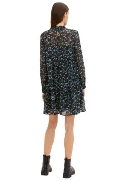 Tom Tailor Denim Chiffonjurk Mini-jurk Van Soepele Chiffon (1-delig) -TrendyTijd Verkoop tom tailor denim chiffonjurk mini jurk van soepele chiffon 1 delig 2