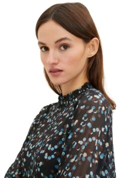 Tom Tailor Denim Chiffonjurk Mini-jurk Van Soepele Chiffon (1-delig) -TrendyTijd Verkoop tom tailor denim chiffonjurk mini jurk van soepele chiffon 1 delig 3