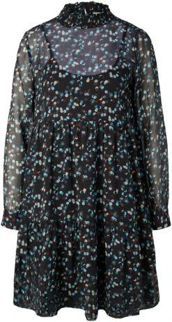 Tom Tailor Denim Chiffonjurk Mini-jurk Van Soepele Chiffon (1-delig) -TrendyTijd Verkoop tom tailor denim chiffonjurk mini jurk van soepele chiffon 1 delig 5