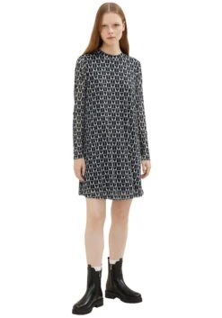 Tommy Hilfiger Curve Midi-jurk CRV WRAP LONG SLEEVE MIDI DRESS -TrendyTijd Verkoop tom tailor denim meshjurk met print 1 delig