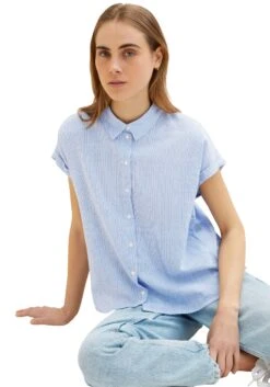 Aniston SELECTED Maxi-jurk Met Plooi Bij De Bandjes -TrendyTijd Verkoop tom tailor denim overhemdblouse 3