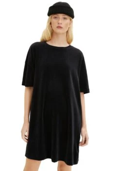 Tommy Hilfiger Curve Mini-jurk CRV CREPE KNOTTED SHIRT DRESS LS -TrendyTijd Verkoop tom tailor denim shirtjurk 2