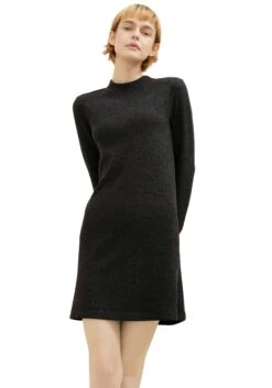 Tom Tailor Denim Tricotjurk Casual Jurk Met Ribstructuur (1-delig)