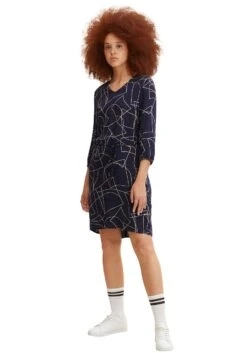 Tom Tailor Gedessineerde Jurk In Recht Model Met Smalle Bindceintuur 24 Tom Tailor Gedessineerde Jurk In Recht Model Met Smalle Bindceintuur -TrendyTijd Verkoop tom tailor gedessineerde jurk in recht model met smalle bindceintuur blauw 4