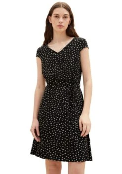 ONLY CARMAKOMA Mini-jurk CARAPRIL SS KNEE DRESS STRIPE JRS NOOS -TrendyTijd Verkoop tom tailor jerseyjurk