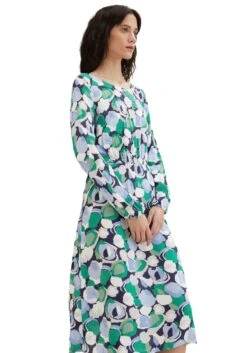 Tom Tailor Midi-jurk -TrendyTijd Verkoop tom tailor midi jurk groen 4