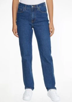 MUSTANG Mini-jurk Frida CO Dress -TrendyTijd Verkoop tommy hilfiger 5 pocketsjeans new classic strgth hw a stay blk met tommy hilfiger gekleurde flag bij het kleingeldzakje blauw 1